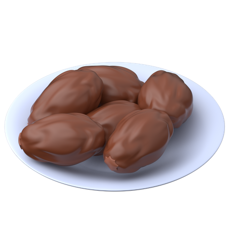 Dates  3D Icon