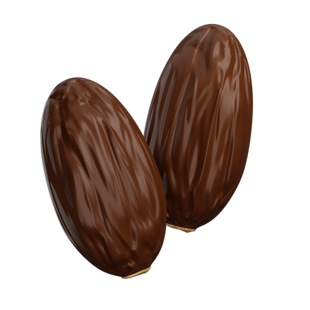 Dates  3D Illustration