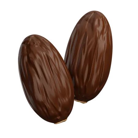 Dates  3D Illustration