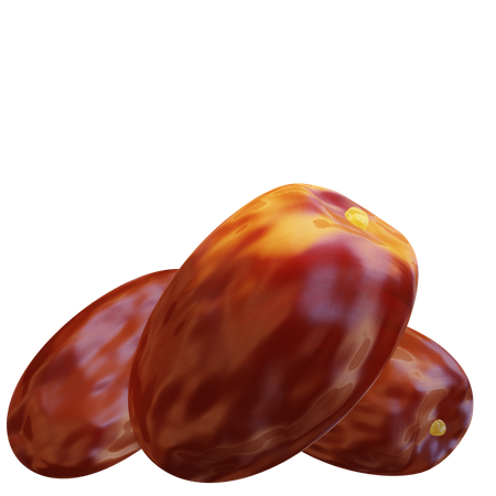 Dates  3D Illustration