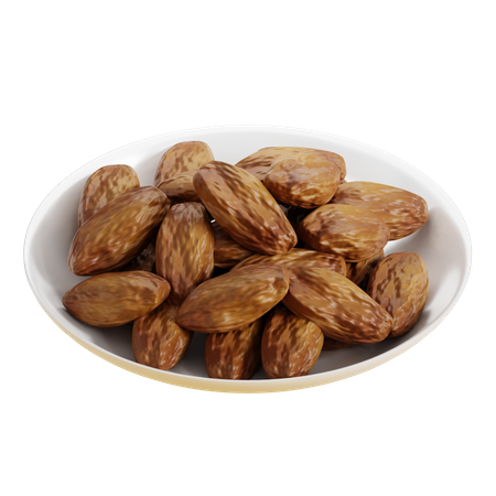 Dates Bowl  3D Icon