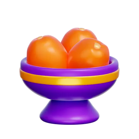 Dates Bowl  3D Icon