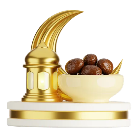 Dates Food  3D Icon