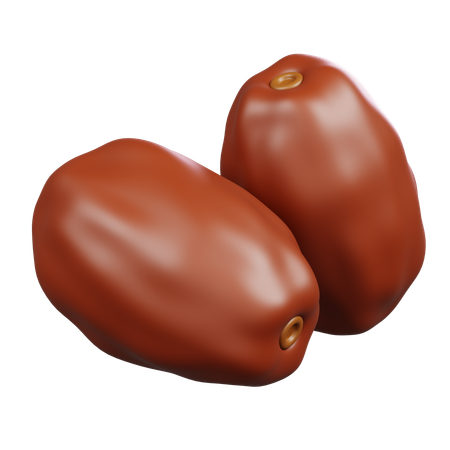 Dates Fruit  3D Icon