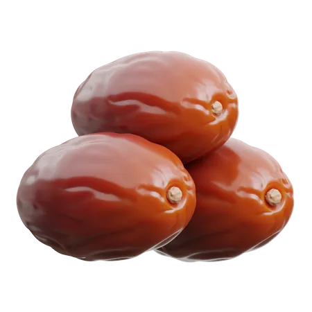 Dates Fruit  3D Icon