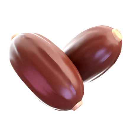 Dates Fruit  3D Icon