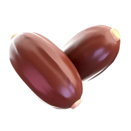 Dates Fruit  3D Icon