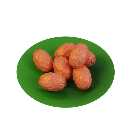 Dates Fruit  3D Icon