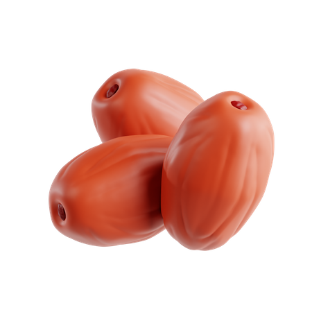 Dates Fruit  3D Icon