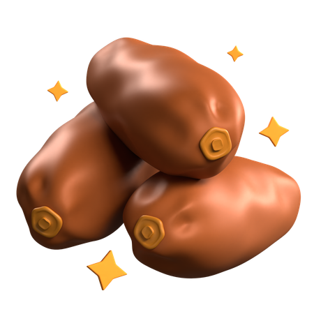 Dates Fruit  3D Icon