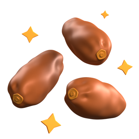 Dates Fruit  3D Icon