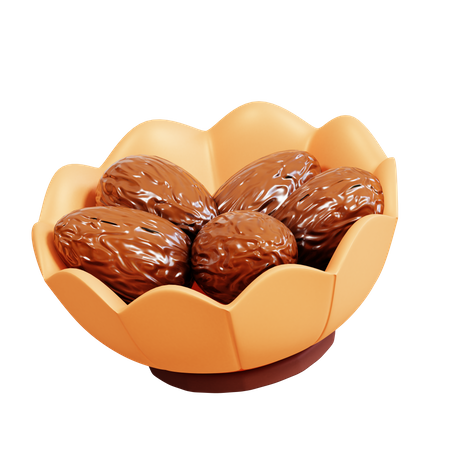 Dates Fruit  3D Icon