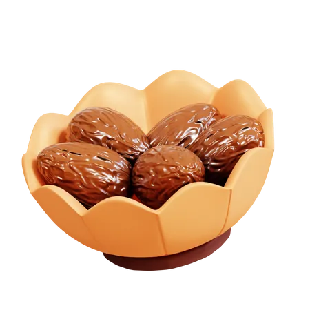 Dates Fruit  3D Icon