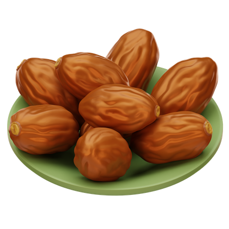 Dates Fruit  3D Icon