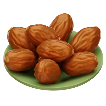 Dates Fruit  3D Icon