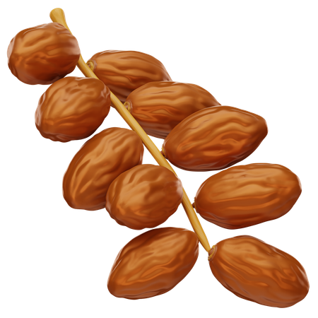 Dates Fruit  3D Icon