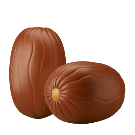 Dates Fruit  3D Icon