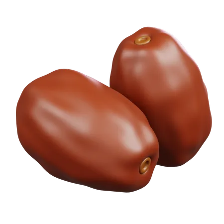 Dates Fruit  3D Icon