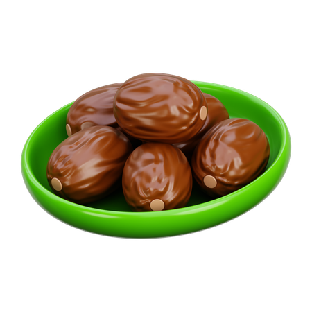 Dates Fruit  3D Icon