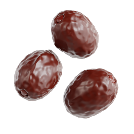 Dates Fruit  3D Icon
