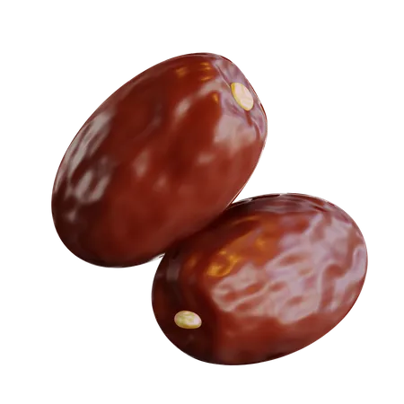 Dates Fruit  3D Icon