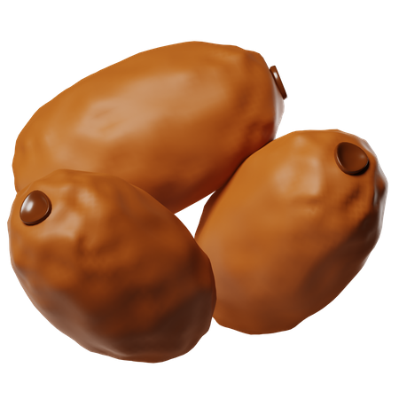 Dates Fruit  3D Icon