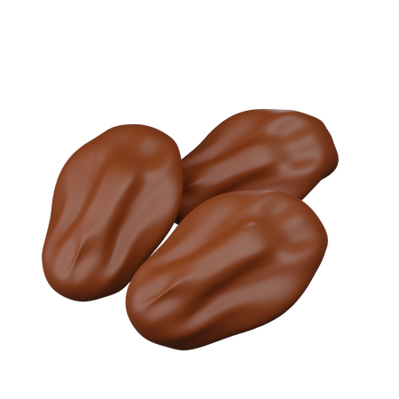 Dates Fruit  3D Icon