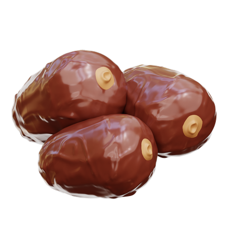 Dates Fruit  3D Icon