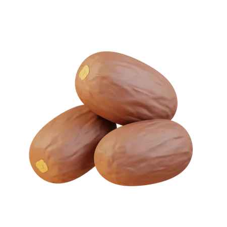 Dates Fruit  3D Icon