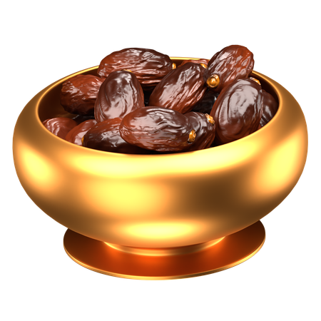 Dates Fruit  3D Icon