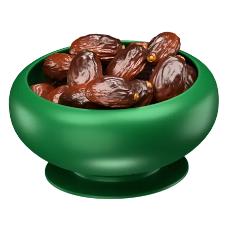 Dates Fruit  3D Icon