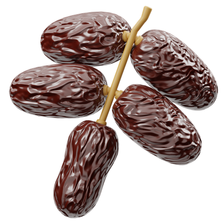 Dates Fruit  3D Icon