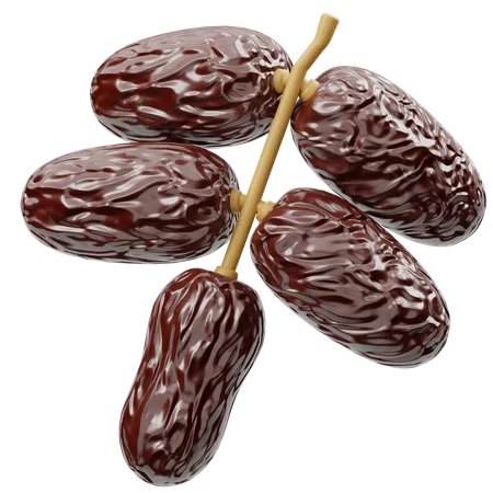 Dates Fruit  3D Icon