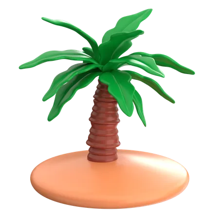 Dates Tree  3D Icon