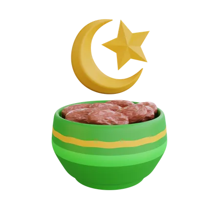 Icono 3 D Ramadan Kareem 3D Icon