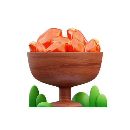 Frutero de dátiles  3D Icon