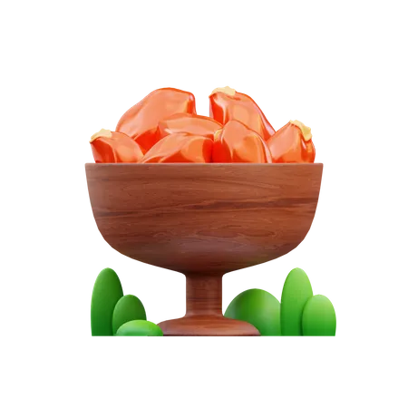 Frutero de dátiles  3D Icon