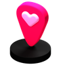 3d dating location logo