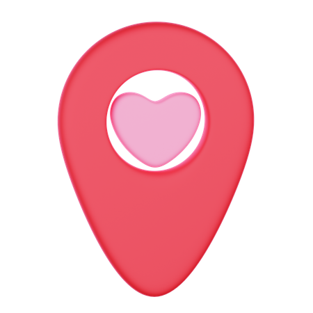 Dating Place  3D Icon