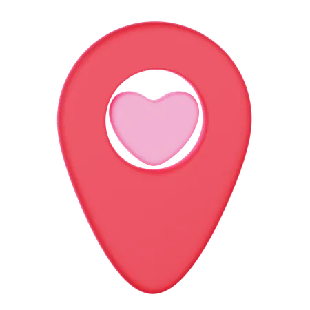 Dating Place  3D Icon