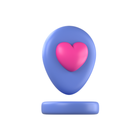 Dating Place  3D Icon