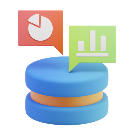 Datos analíticos  3D Icon