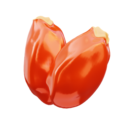 Datteln Obst  3D Icon