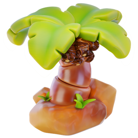 Dattelpalme  3D Icon