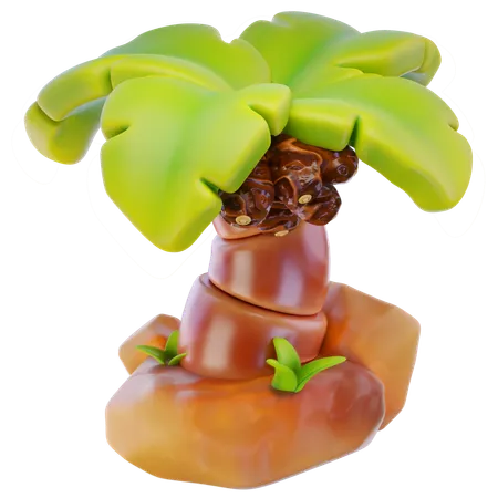 Dattelpalme  3D Icon