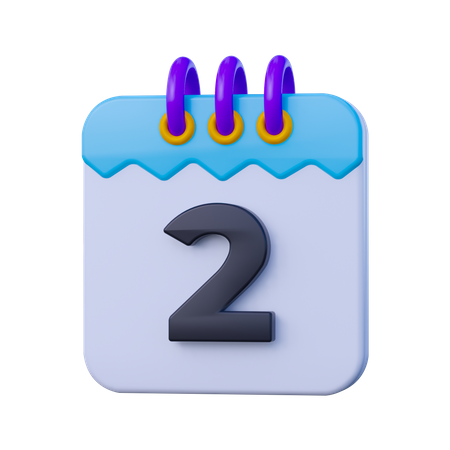 Datum 2  3D Icon