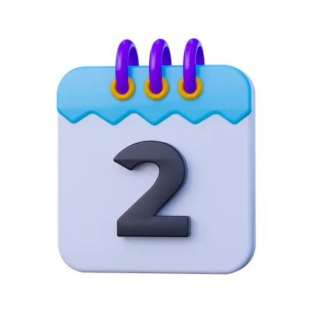 Datum 2  3D Icon