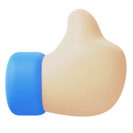 Daumen hoch  3D Icon