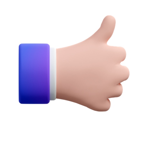 Daumen hoch  3D Icon