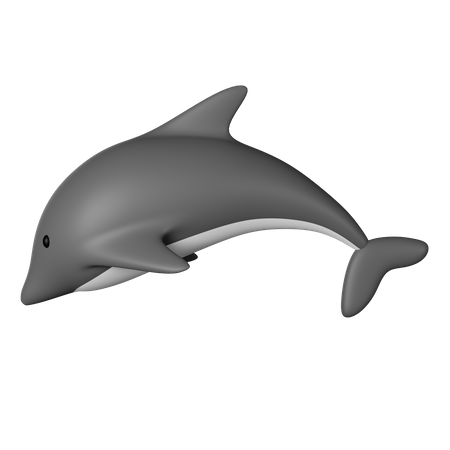 Dauphin  3D Icon